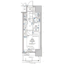 浅間町駅 徒歩5分 13階の物件間取画像